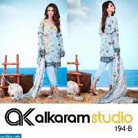 Al-karam Master Replica Embroidered Salwar Suits